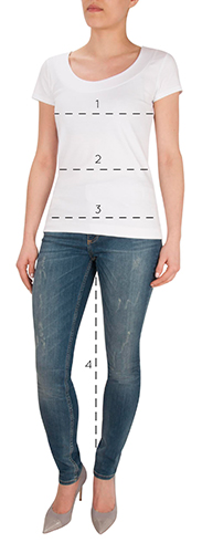 Gemini Woman measuring guide